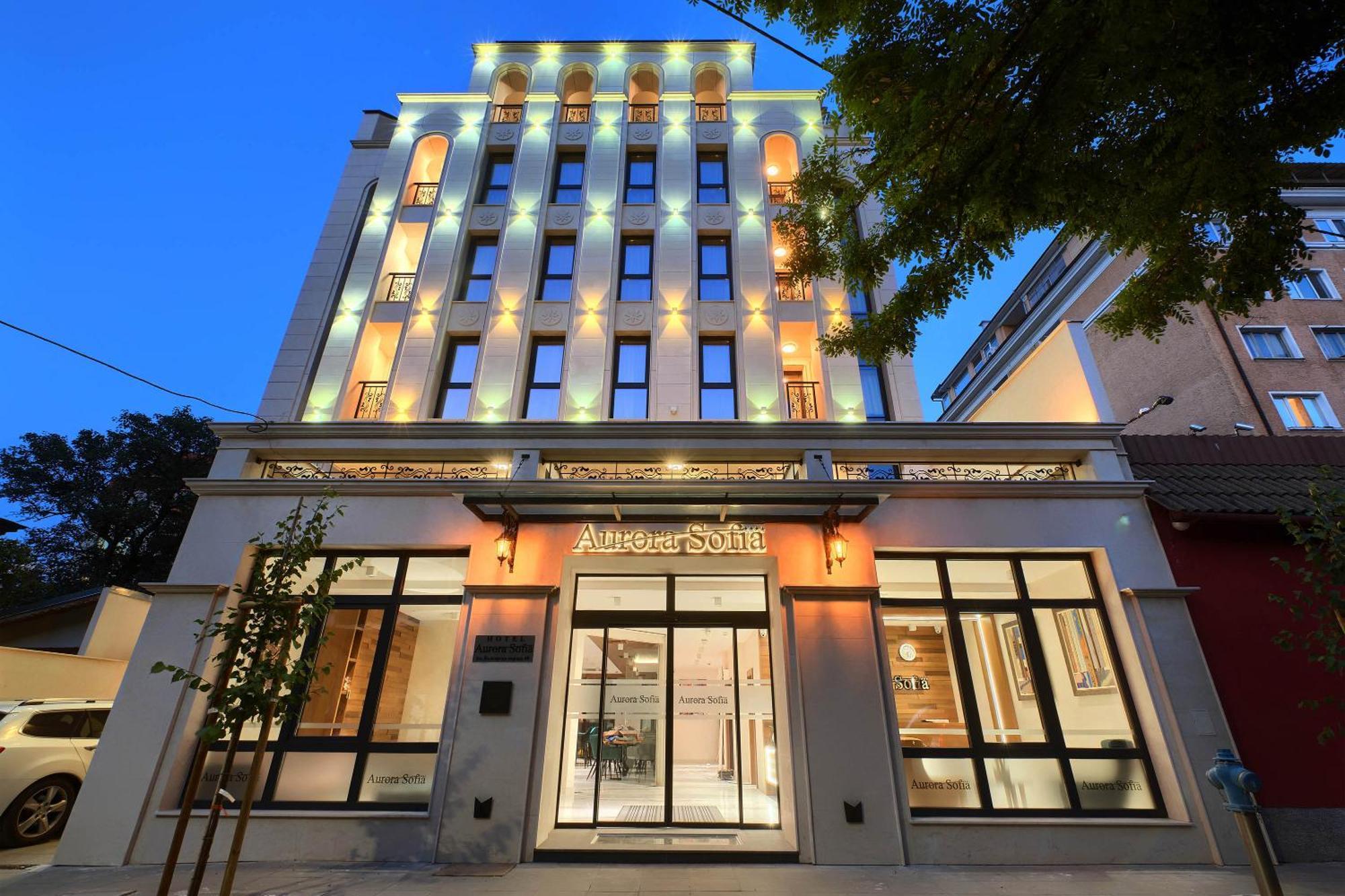 Aurora Sofia Hotell Exteriör bild